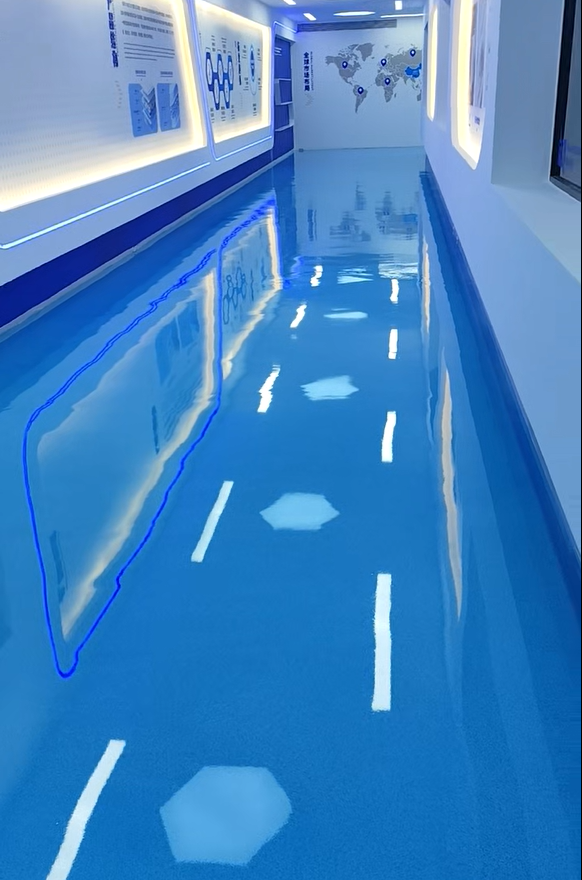 環(huán)氧自流平彩砂地坪漆